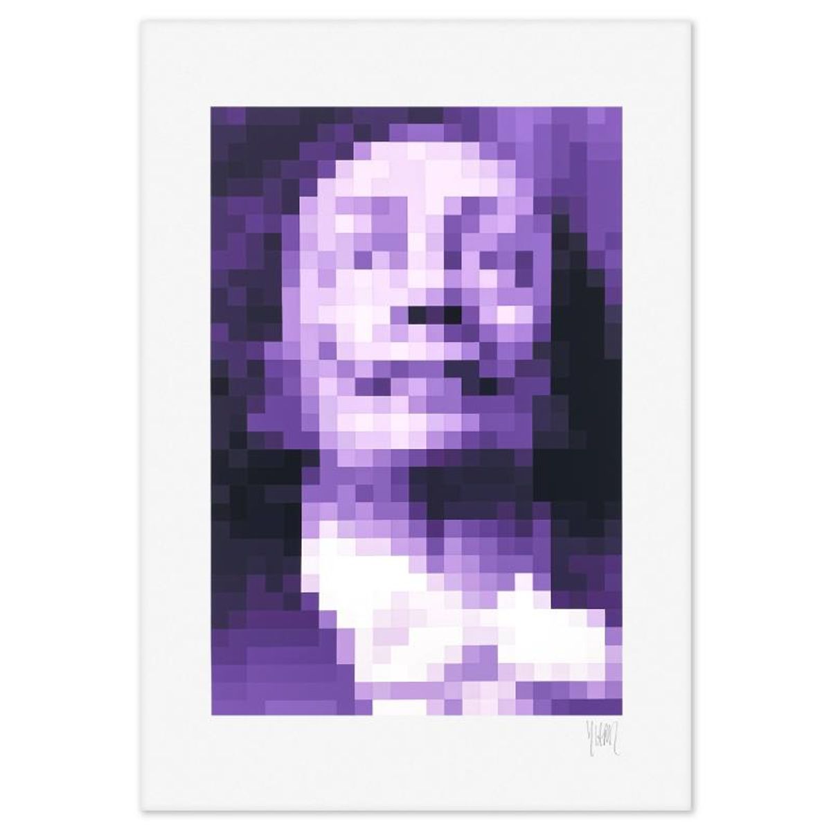 Yvaral, "Faces Of Dali 1" Limited Edition Serigraph, Numbered and Hand Signed with Letter of Authenticity