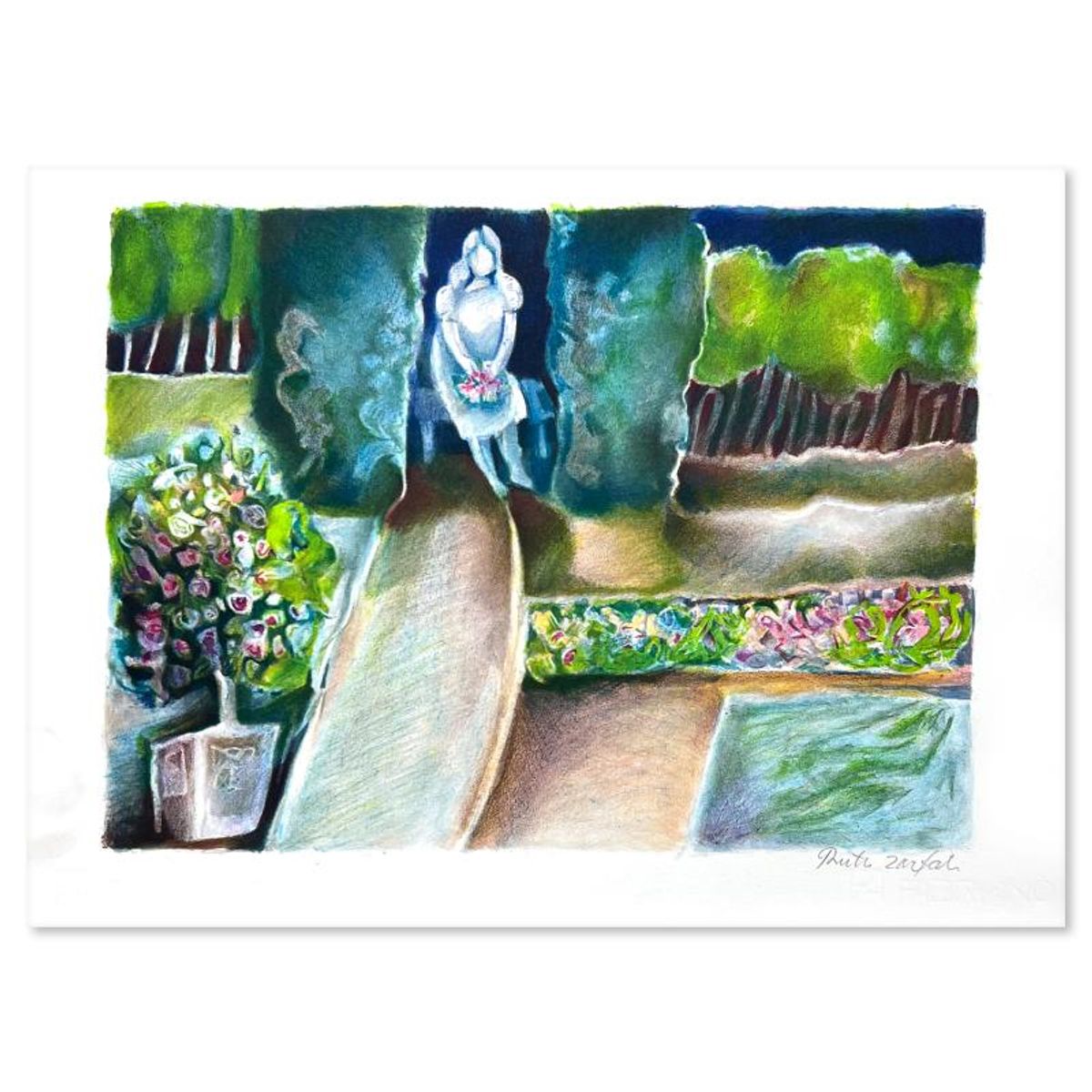 Ruth Zarfati, Hand Signed, Numbered Limited Edition with Letter of Authenticity.