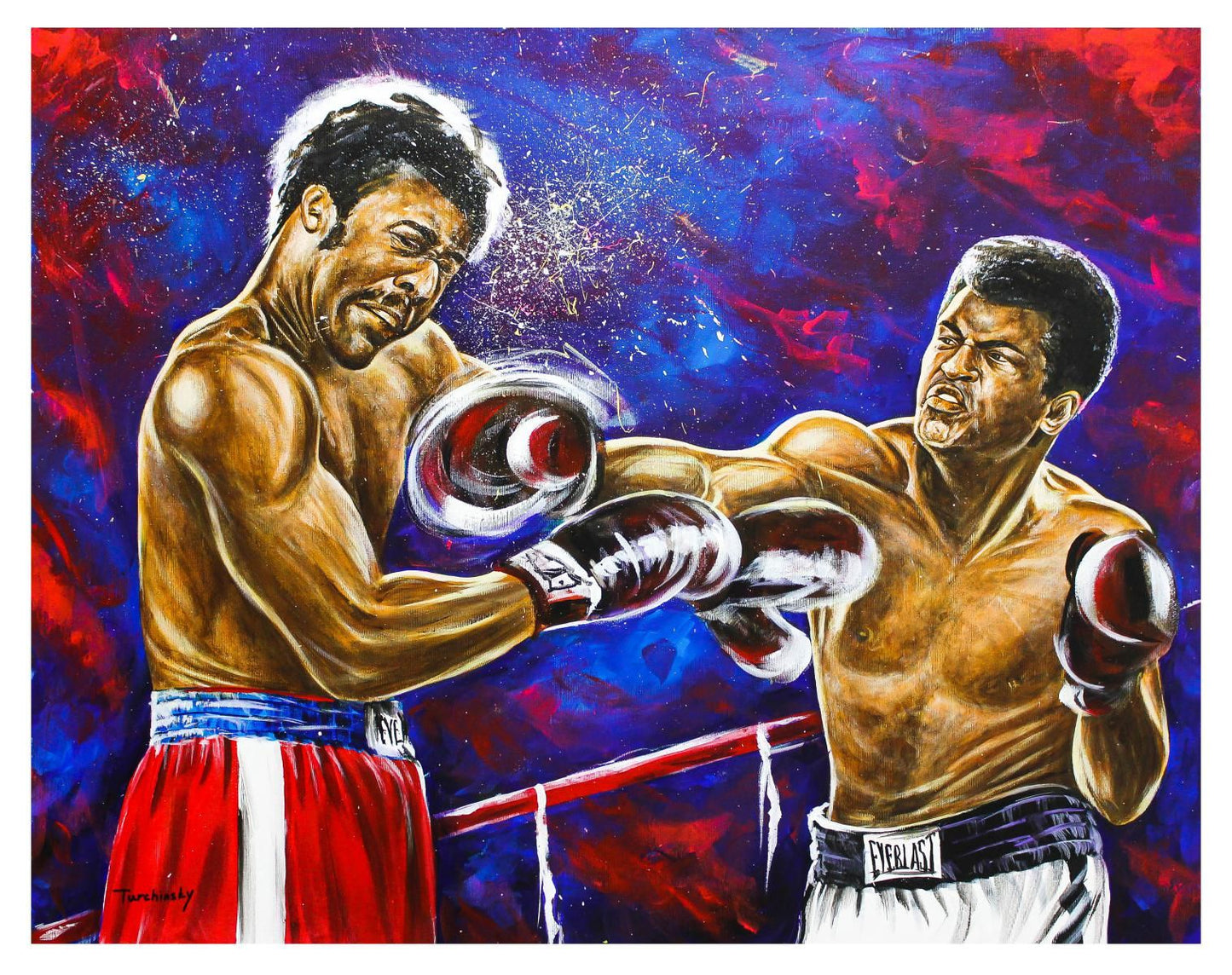 Dimitry Turchinsky- Original Oil on Canvas "Fight On"