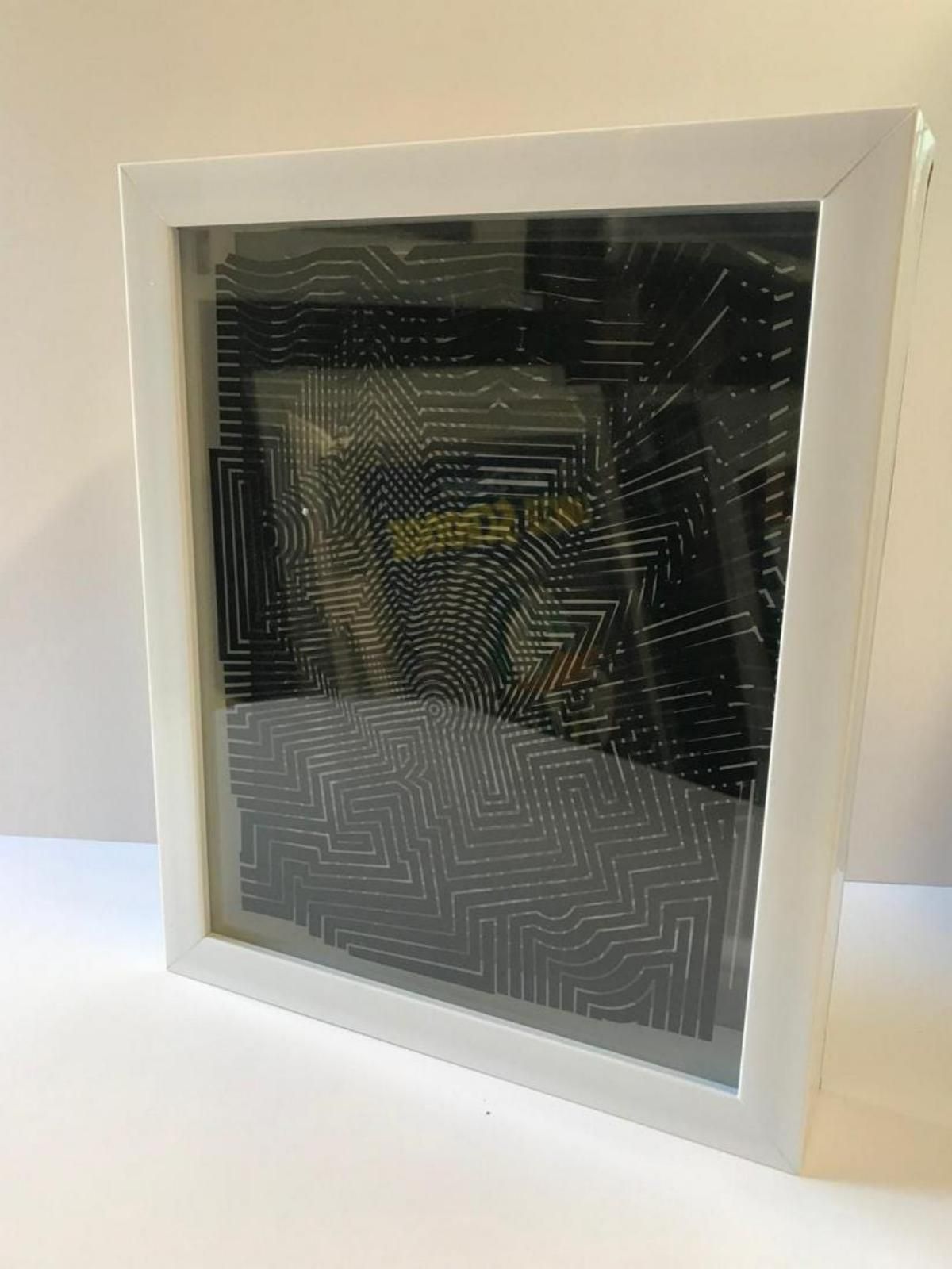 Victor Vasarely- 3D Wall Sculpture/object - Set of 5 "Cinetiques"