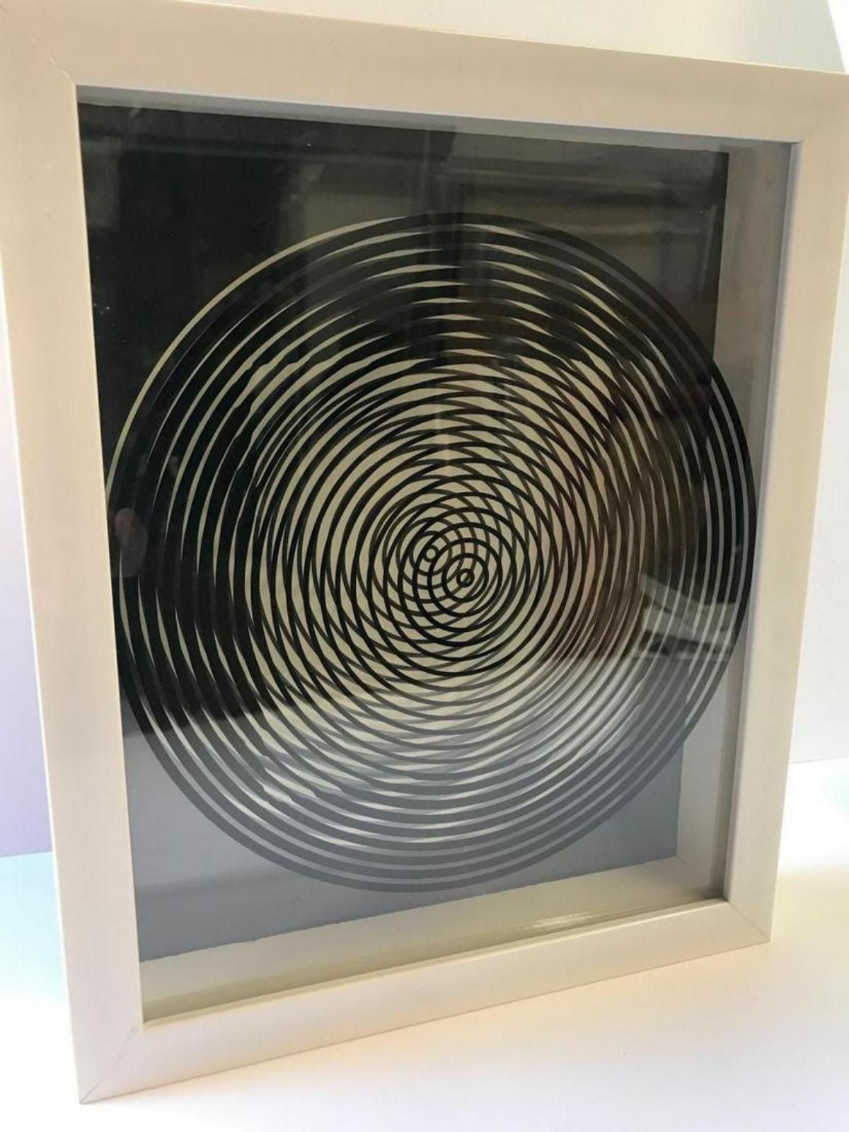 Victor Vasarely- 3D Wall Sculpture/object - Set of 5 "Cinetiques"