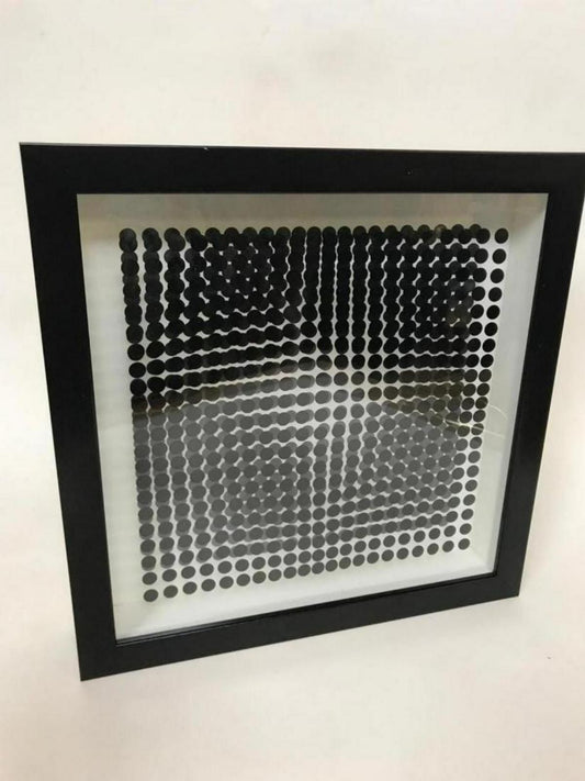 Victor Vasarely- 3D Wall Sculpture/object "Cinetiques"