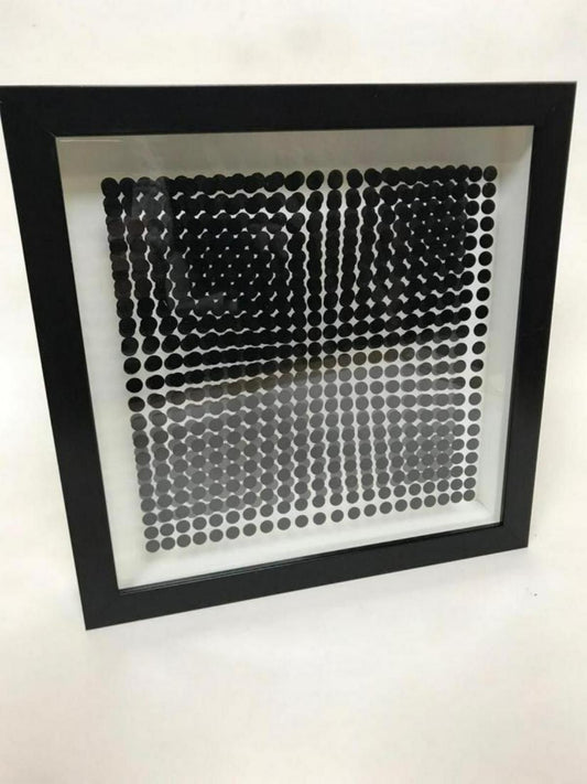 Victor Vasarely- 3D Wall Sculpture/object "Cinetiques"