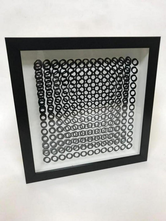 Victor Vasarely- 3D Wall Sculpture/object "Cinetiques"