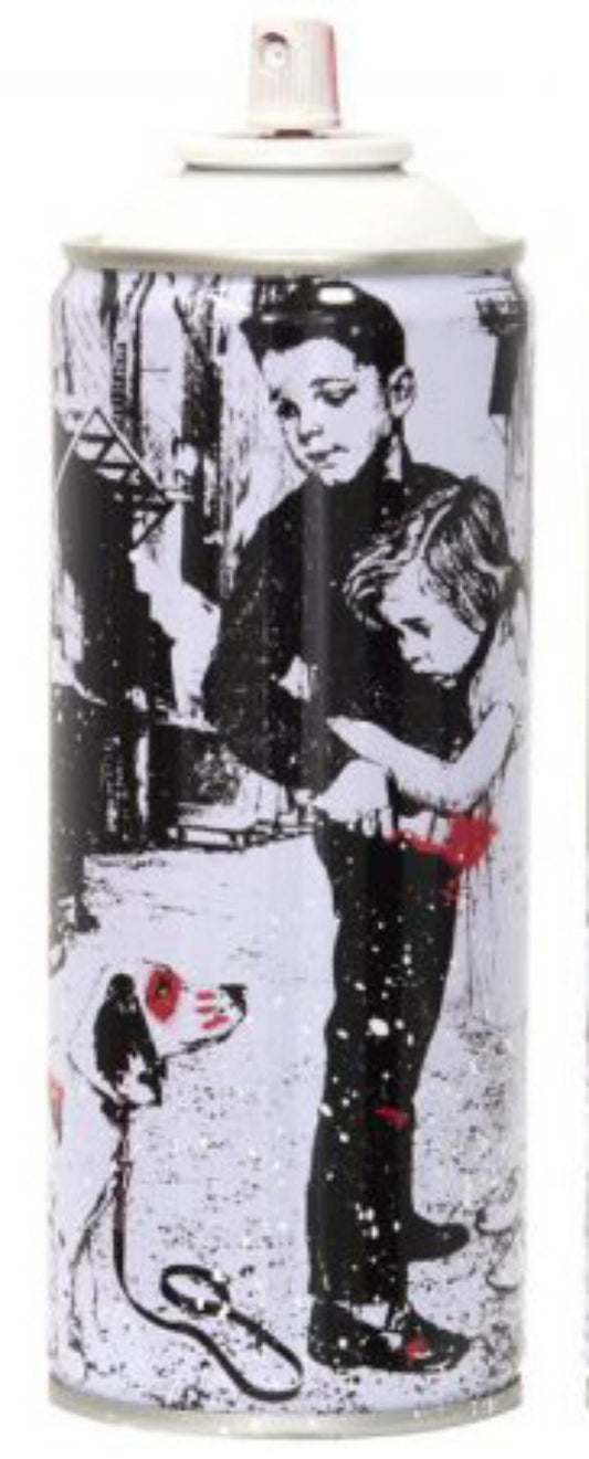 Mr. Brainwash- SPRAY CAN "PUP ART, 2020"