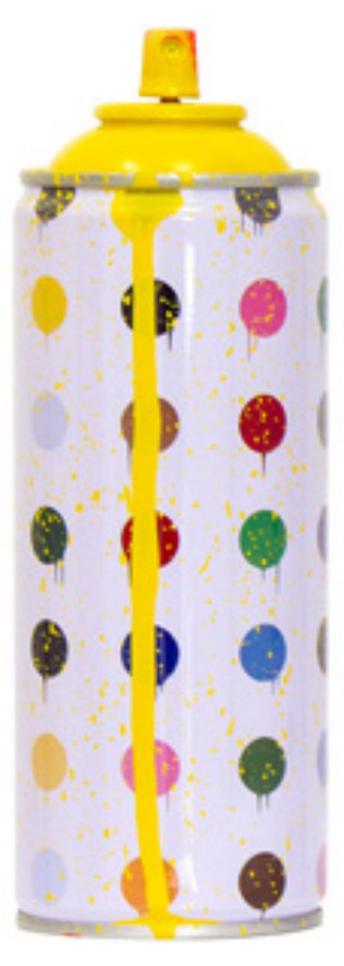Mr. Brainwash- SPRAY CAN "HIRST DOTS, 2020"