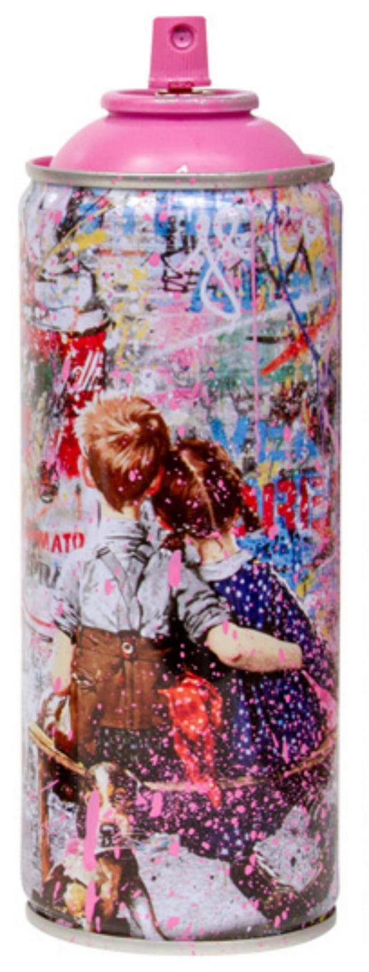 Mr. Brainwash- SPRAY CAN "WORK WELL TOGETHER, 2020"