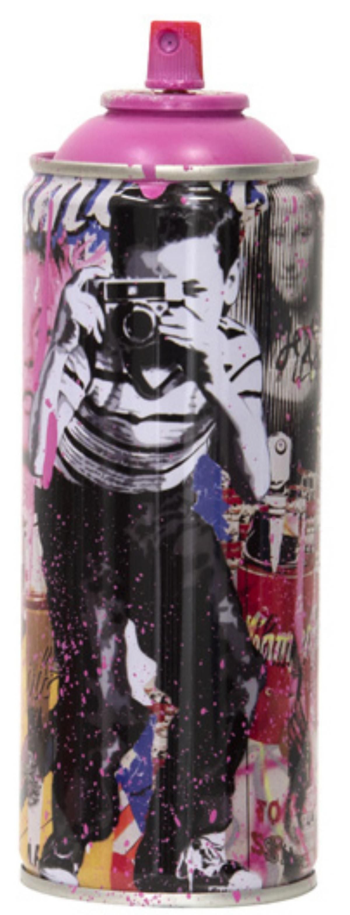 Mr. Brainwash- SPRAY CAN "SMILE (FULL), 2020"