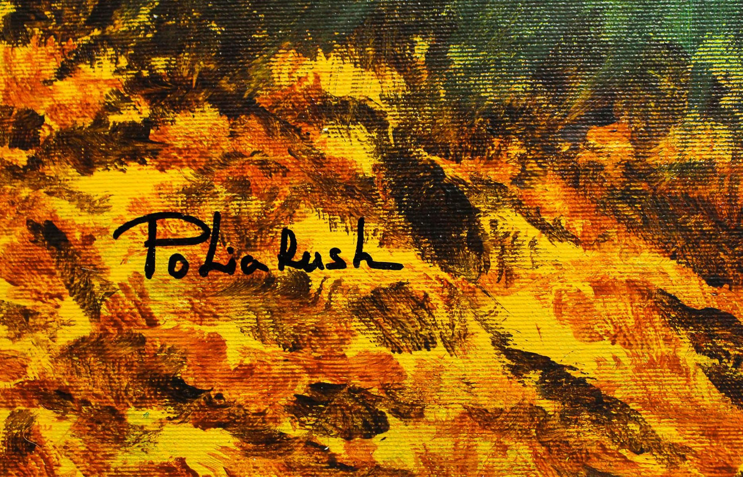 Eugene Poliarush- Original Oil on Canvas "God's plan"