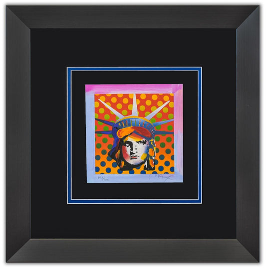 Peter Max- Original Lithograph "IBERTY HEAD XI"