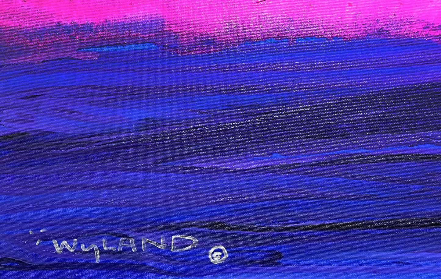 Wyland- Original Painting on Canvas "Whale Tale"