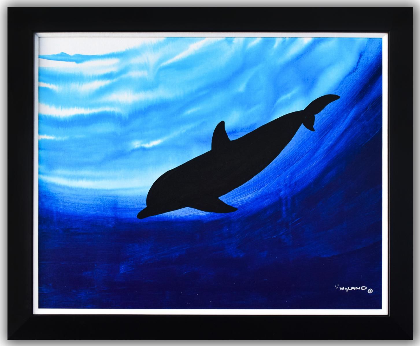 Wyland- Original Painting on Canvas "Deep Sea"