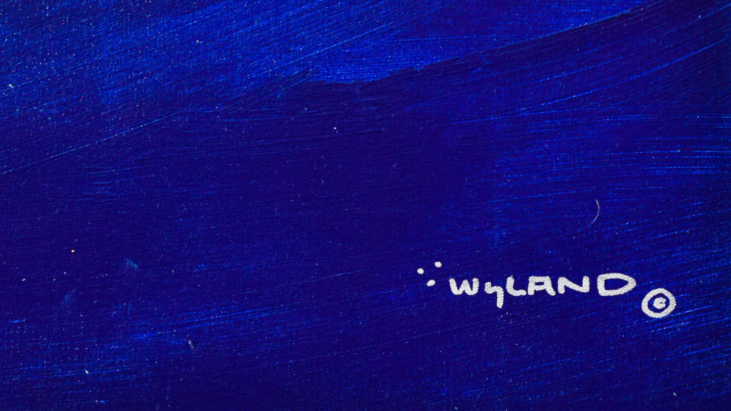 Wyland- Original Painting on Canvas "Deep Sea"