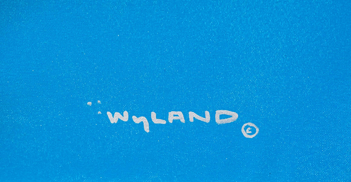 Wyland- Original Painting on Canvas "Swimming to the Surface"