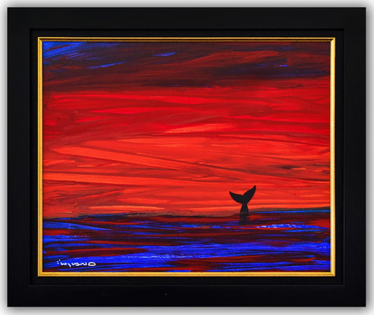 Wyland- Original Painting on Canvas "Sun Rise"