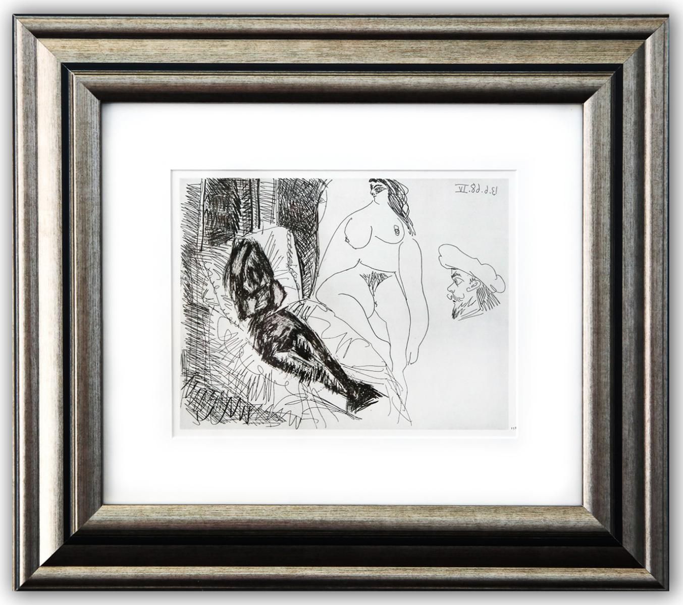 After Pablo Picasso- Offset Lithograph "From The 347 Series"