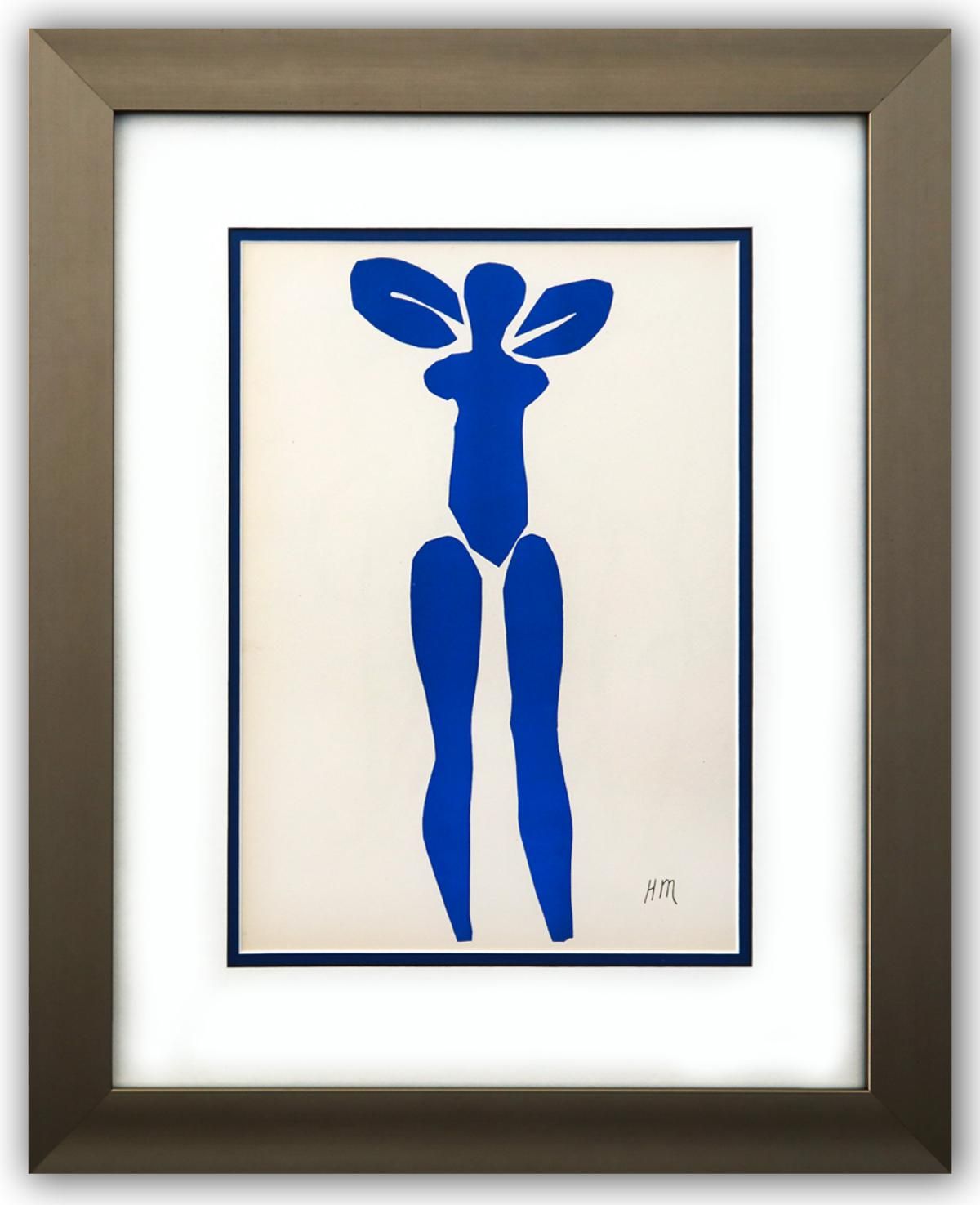 Henri Matisse- Lithograph "Verve - Nu bleu I"