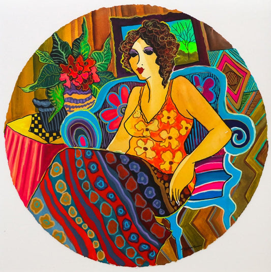 Patricia Govezensky- Original Watercolor "Gaby"