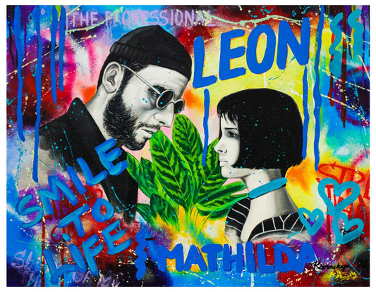 Nastya Rovenskaya- Mixed Media "Leon"