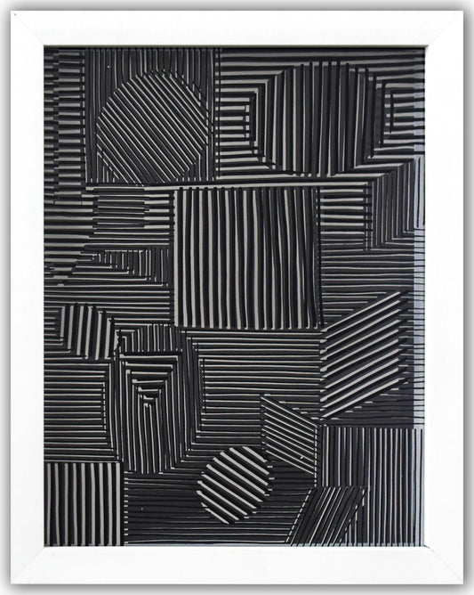 Victor Vasarely- 3D Wall Sculpture/object "Cinetiques"