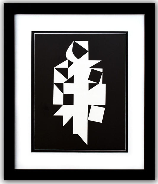 Victor Vasarely- Heliogravure Print "Untitled"