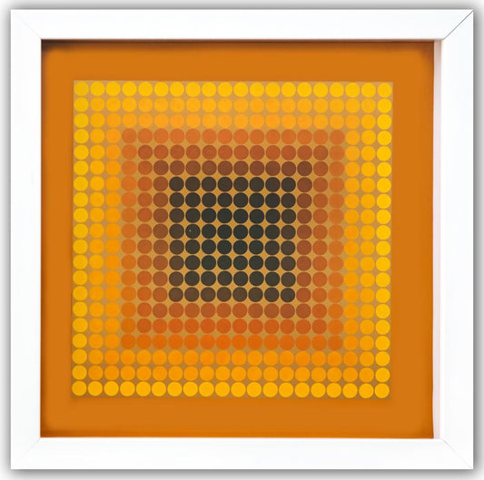Victor Vasarely- Heliogravure Print "Untitled"