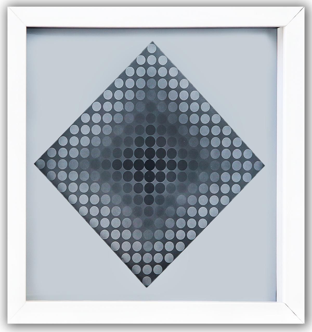 Victor Vasarely- Heliogravure Print "Untitled"