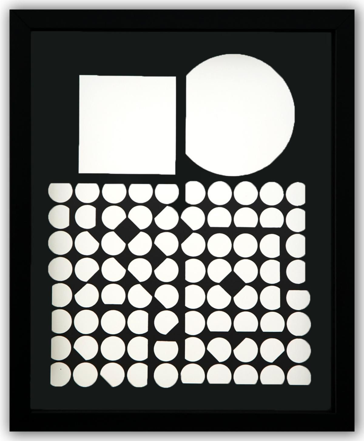 Victor Vasarely- Heliogravure Print "Untitled"