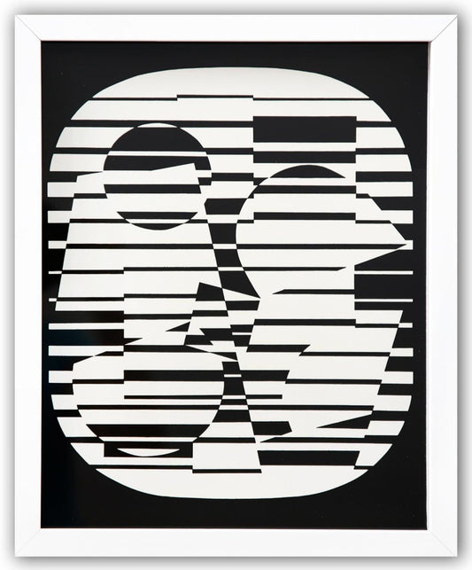 Victor Vasarely- Heliogravure Print "Untitled"