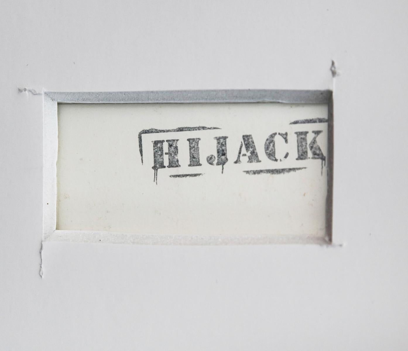 Hijack- Limited Edition Silkscreen "kissing booth"