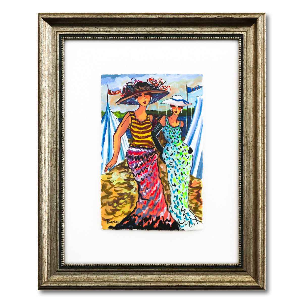 Patricia Govezensky- Original Watercolor "Debby"