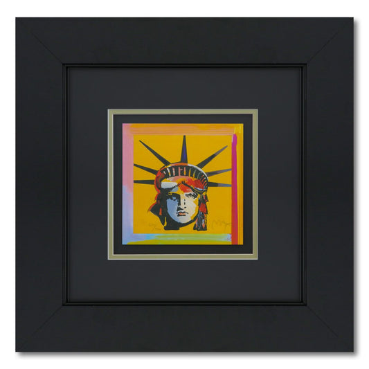 Peter Max- Original Lithograph "Liberty Head"