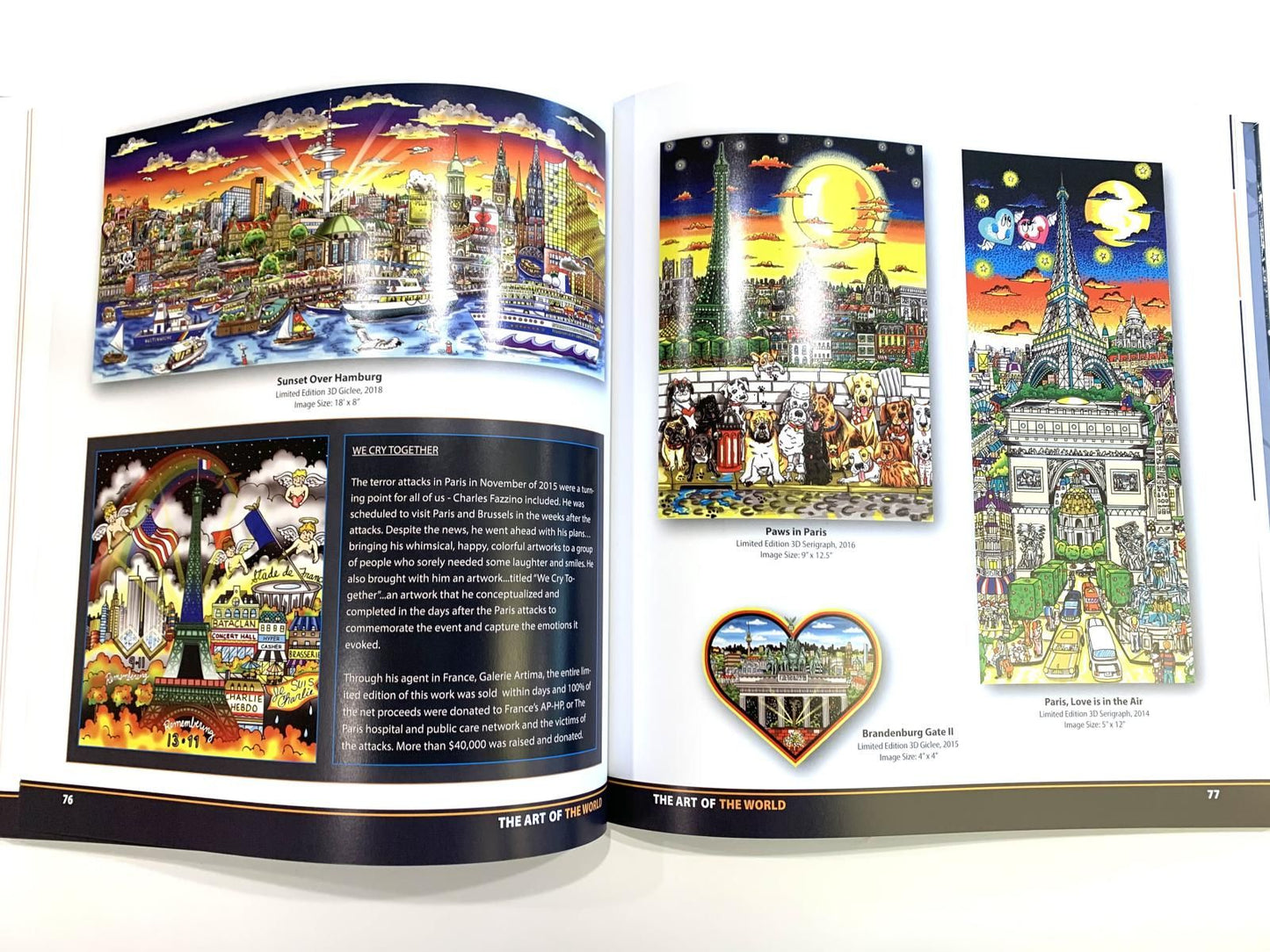 Charles Fazzino- Color book