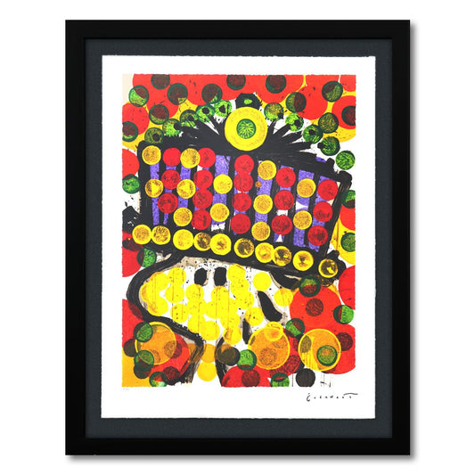 Tom Everhart- Hand Pulled Original Lithograph "Bird Of Paradise"