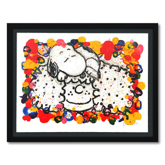 Tom Everhart- Hand Pulled Original Lithograph "Why I Like Big Hair"