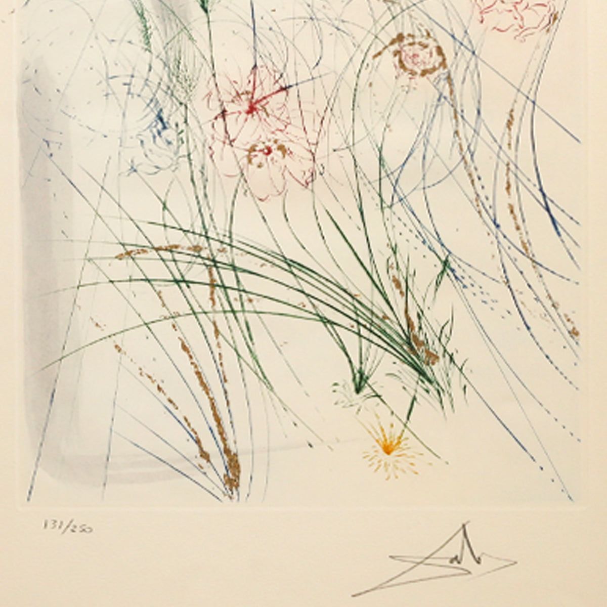 Salvador Dali- Original Lithograph "Return, O Shulamite from Song of Songs of Solomon portfolio"
