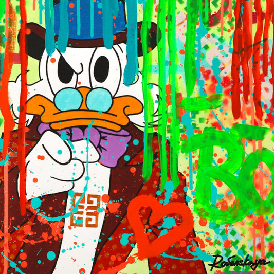 Nastya Rovenskaya- Mixed Media "You Can Do It"