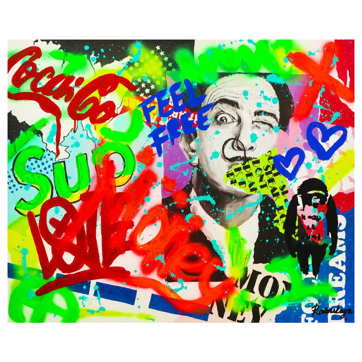 Nastya Rovenskaya- Mixed Media "SUP"