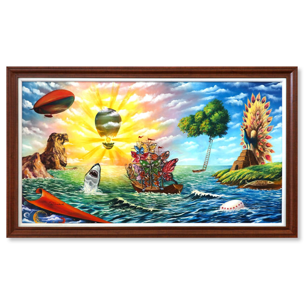 Eugene Poliarush- Original Oil on Canvas "La La Land"