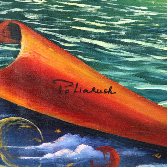 Eugene Poliarush- Original Oil on Canvas "La La Land"