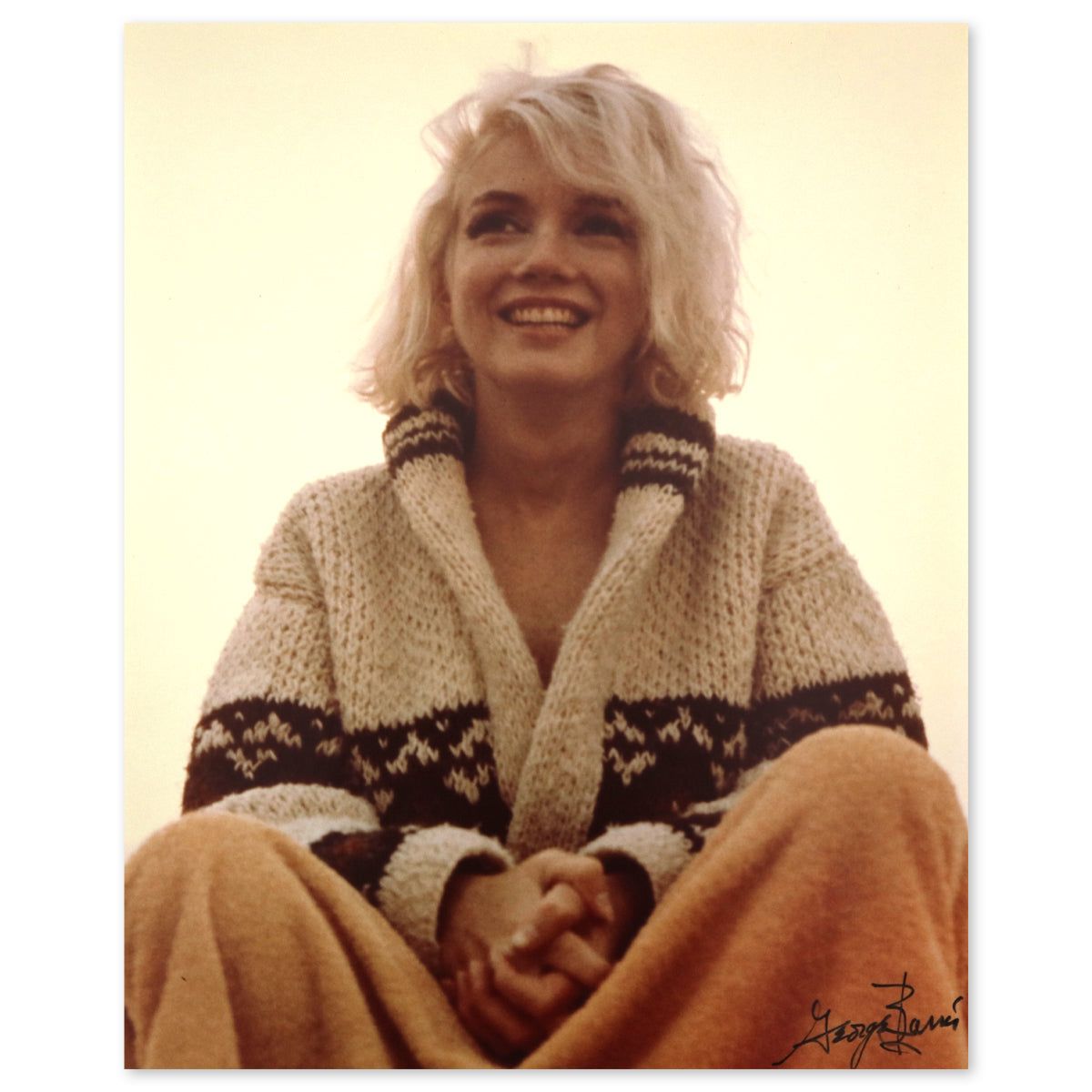 George Barris (1922-2016)- Photograph Printed from the Original Negative "Marilyn Monroe: The Last Shoot"