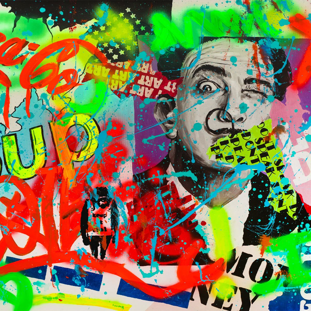 Nastya Rovenskaya- Mixed Media "SUP"