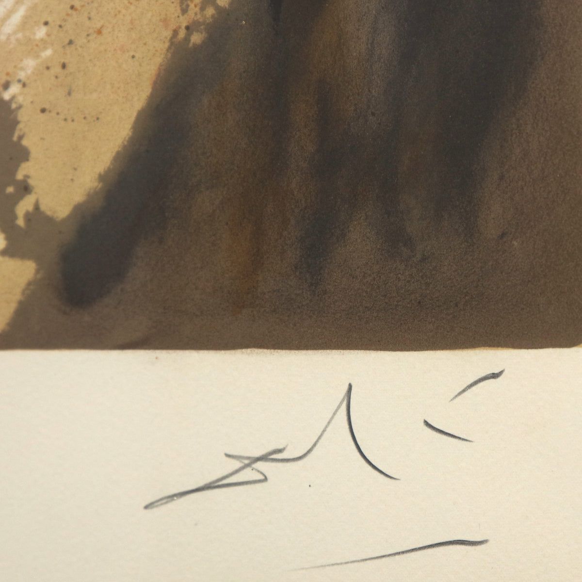 Salvador Dali- Original Lithograph "The Wailing Wall"