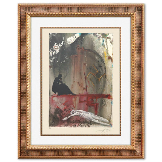 Salvador Dali- Original Lithograph "Thou Has Laid Me"