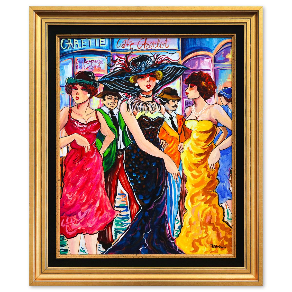 Patricia Govezensky- Original Acrylic on Canvas "An Abstract Exploration"