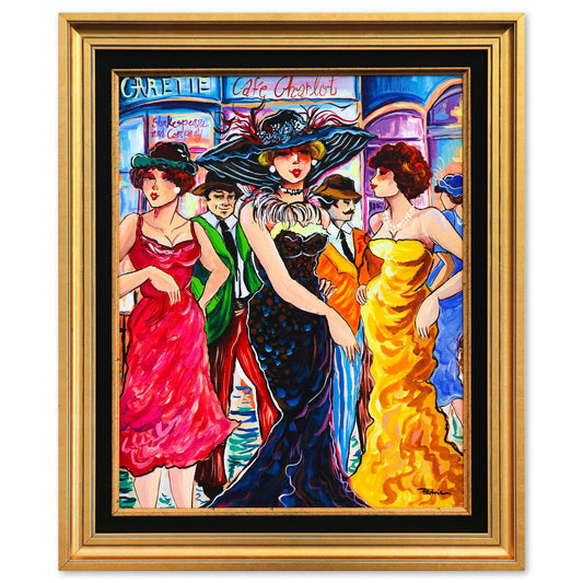 Patricia Govezensky- Original Acrylic on Canvas "An Abstract Exploration"