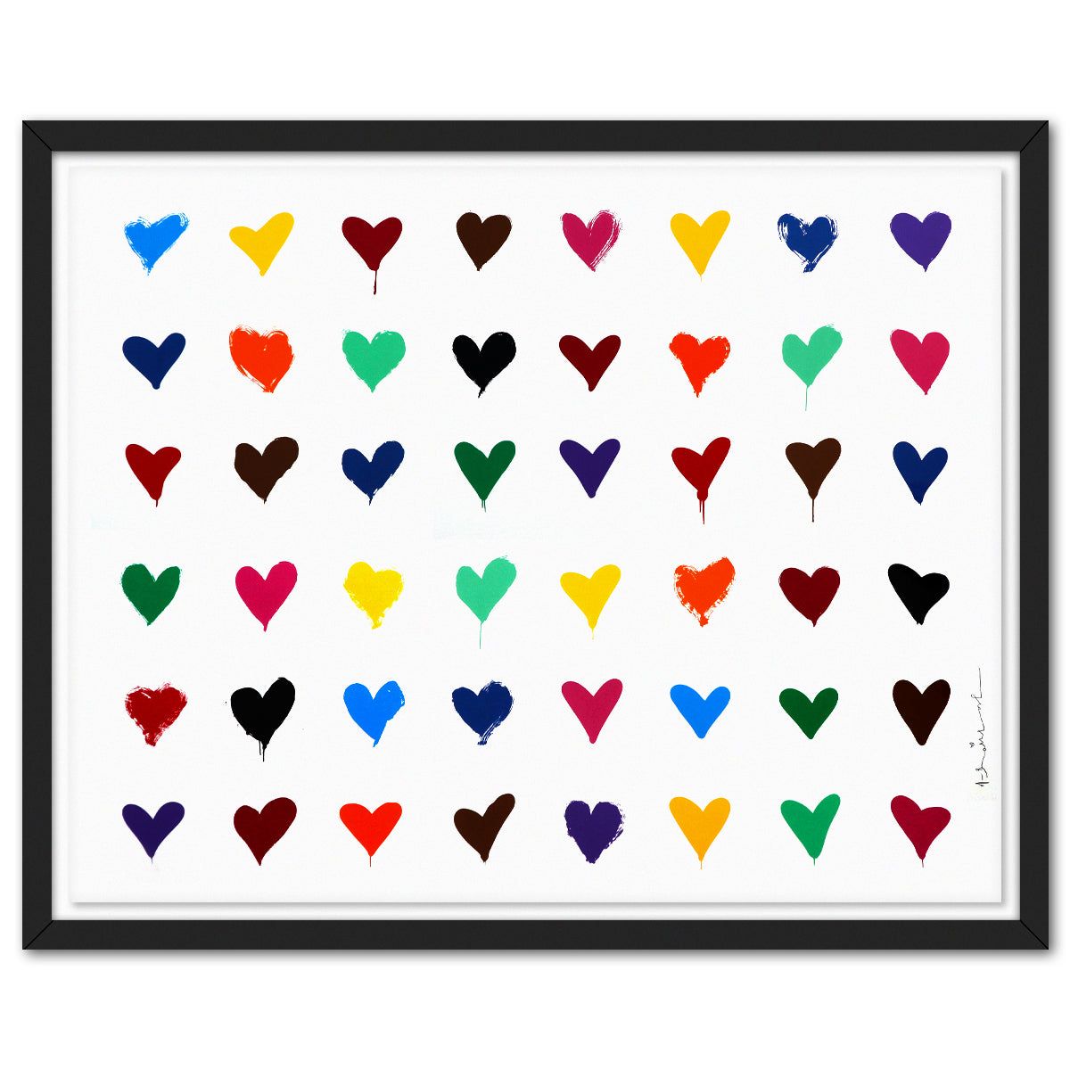 Mr Brainwash- Silkcreen on Paper "All You Need Is He[Art], 2022"