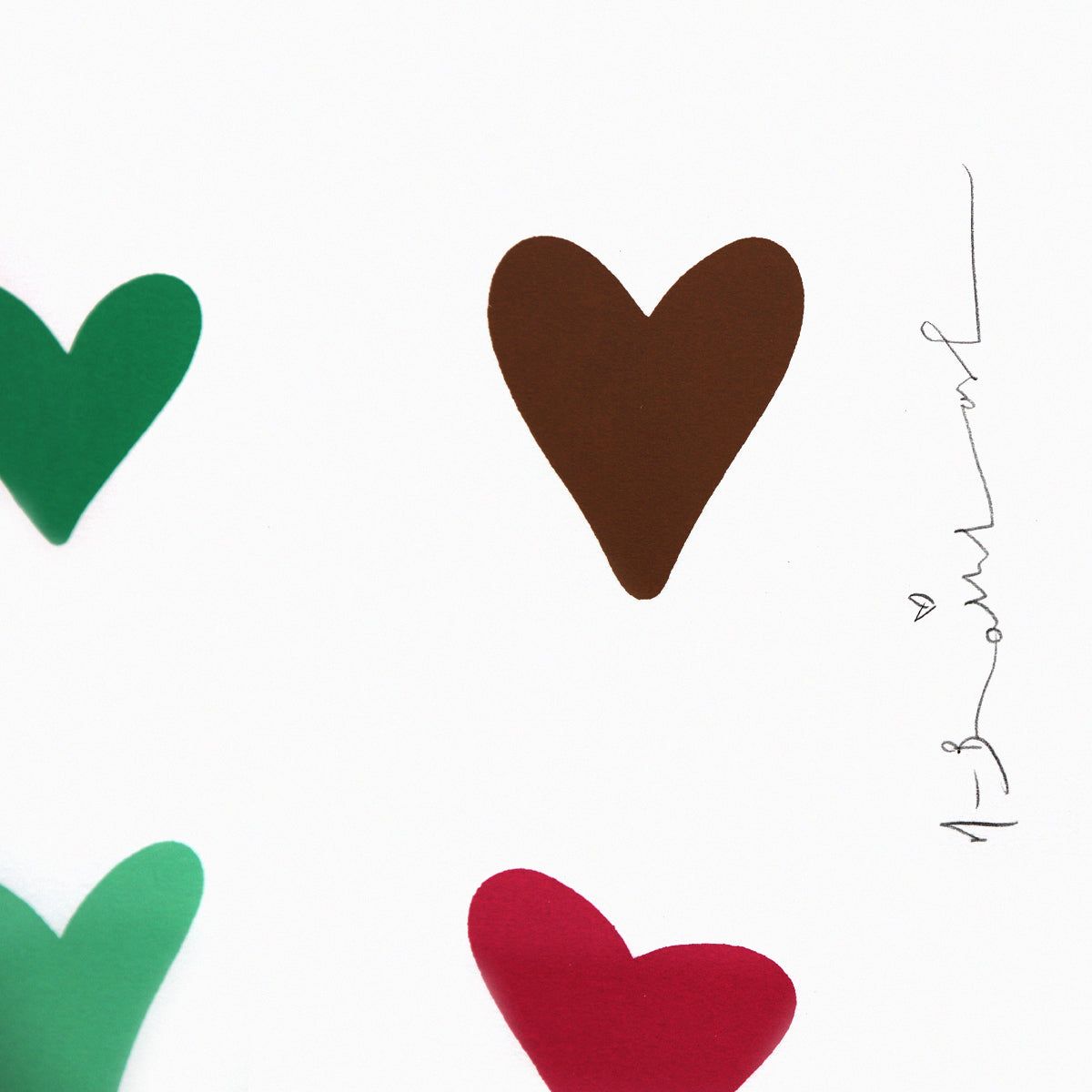 Mr Brainwash- Silkcreen on Paper "All You Need Is He[Art], 2022"