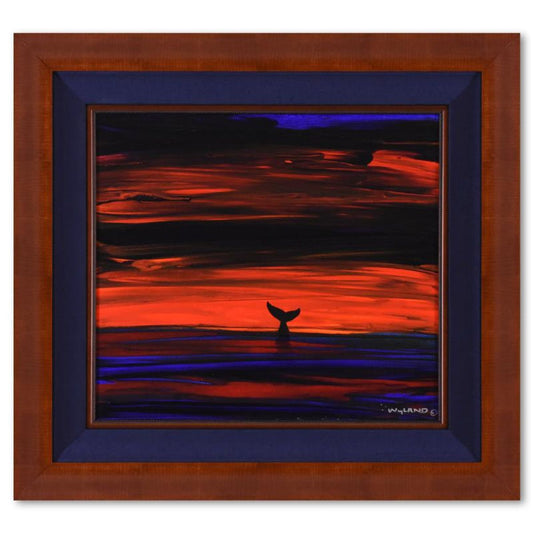 Wyland- Original Painting on Canvas "Whale Tail"