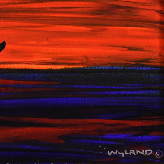 Wyland- Original Painting on Canvas "Whale Tail"